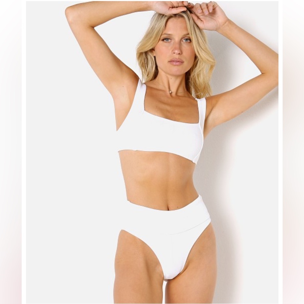 BOUND by Bond-Eye The Brando Bikini Top and bottom White